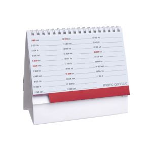 calendario tavolo 4